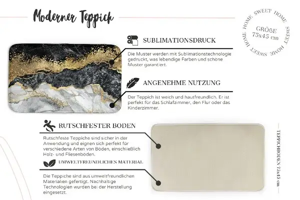 Teppich Hölzerne Bretter