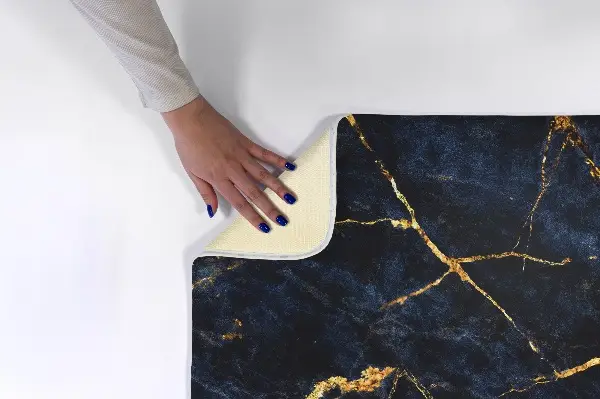 Teppich Marmor mit Aderung
