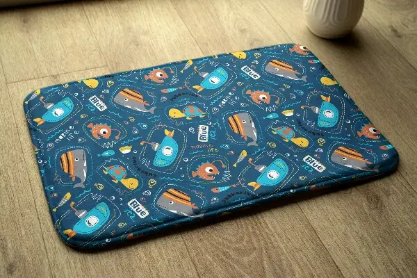 Kinderteppich Meerestiere