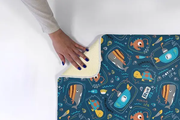 Kinderteppich Meerestiere