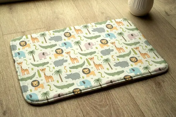 Kinderteppich Tiere und Pflanzen