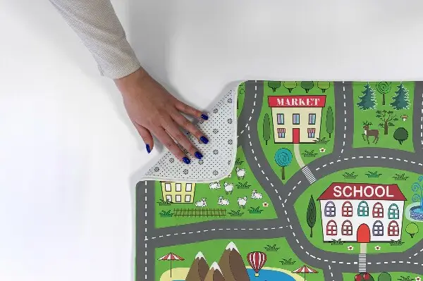 Kinderteppich Stadt für Kinder