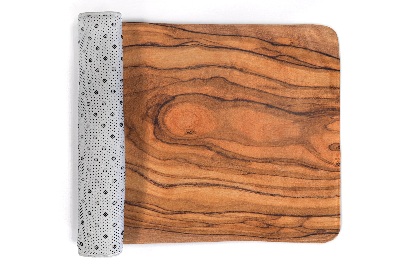 Teppich Holz mit einem Knoten