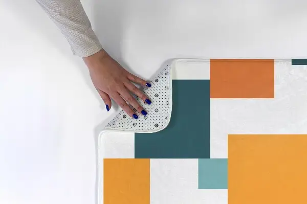 Kinderteppich Bunte Quadrate