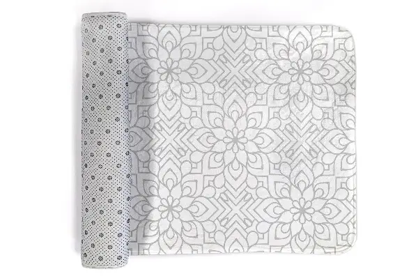 Teppich Geometrisches Blumenmuster