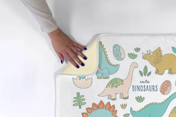 Kinderteppich Niedliche Dinosaurier