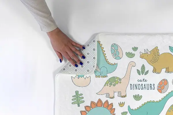 Kinderteppich Niedliche Dinosaurier