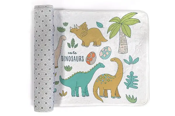Kinderteppich Niedliche Dinosaurier