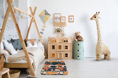 Kinderteppich Leopard