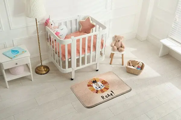 Kinderteppich Löwe mit Krone