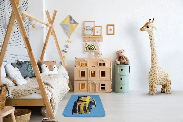Kinderteppich Sportwagen