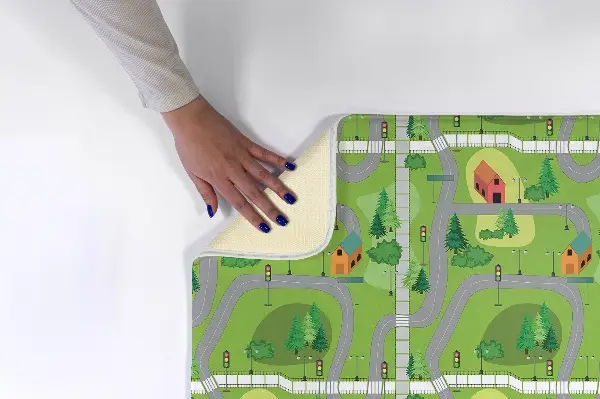 Kinderteppich Stadtplan von Ulice