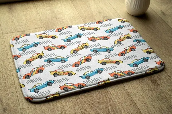 Kinderteppich Rennwagen
