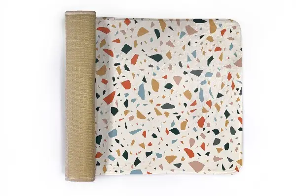 Bodenteppich Terrazzo-Muster