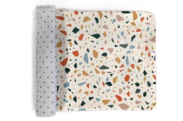 Bodenteppich Terrazzo-Muster