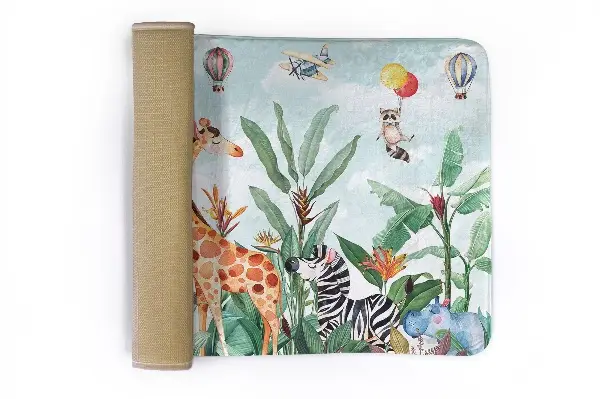 Kinderteppich Tropische Tiere