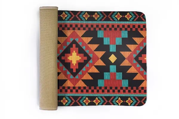 kleiner Teppich Geometrisches Muster