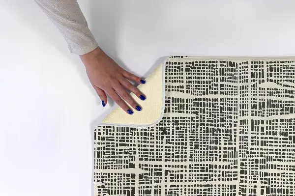 kleiner Teppich Abstraktes Muster