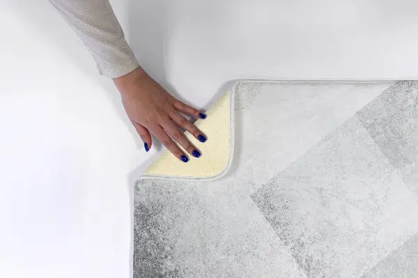 kleiner Teppich Abstraktes geometrisches Muster