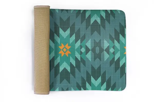 kleiner Teppich Geometrisches Muster