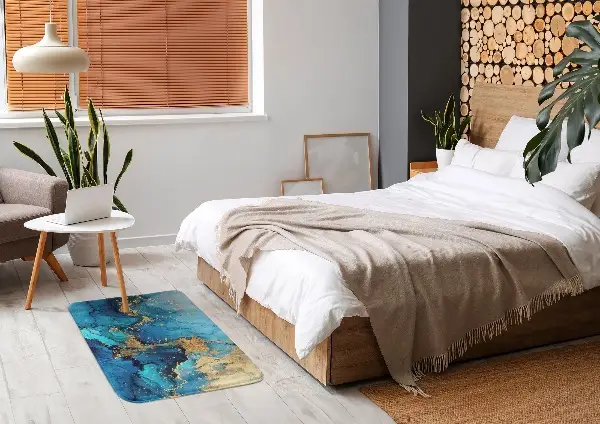 kleiner Teppich Abstrakte Kunst
