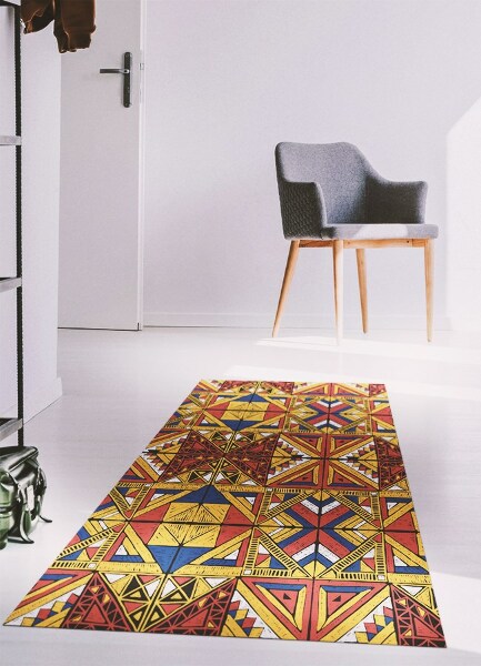 Teppich pvc Bunte Fliesen