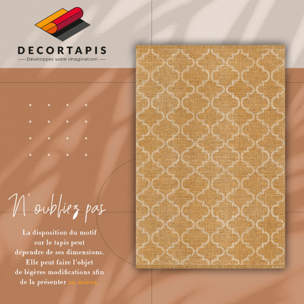 Pvc teppich Marokkanisches Muster