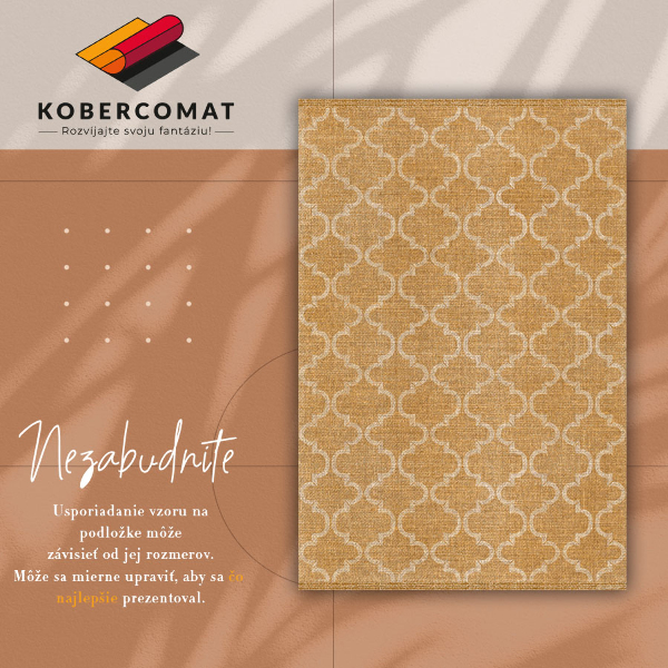 Pvc teppich Marokkanisches Muster