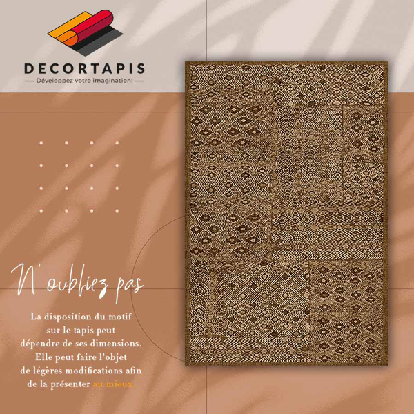 Vinyl teppich Tribal-Muster