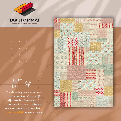 Teppich pvc Patchwork