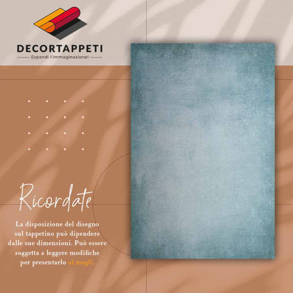 Pvc teppich Blauer Beton