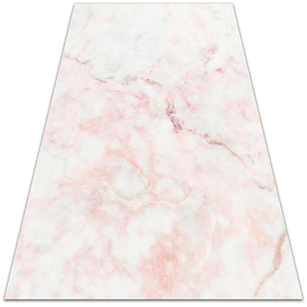 Pvc teppich Weißer rosa Stein