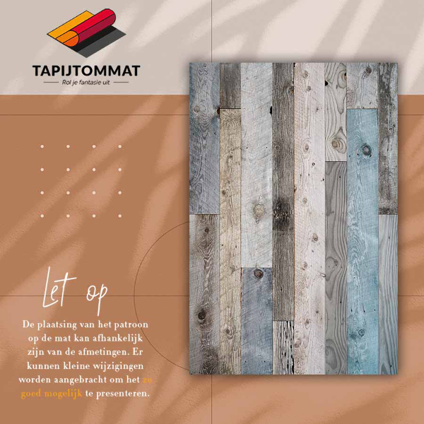 Pvc teppich Alte Brettern