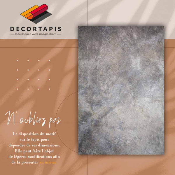 Teppich pvc Crackter Beton