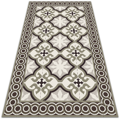 Teppich auf pvc Spanisches Muster