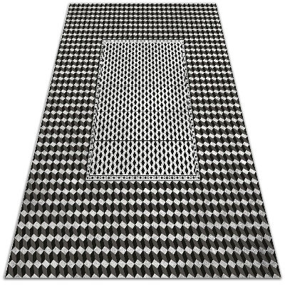 Teppich auf pvc 3d Muster