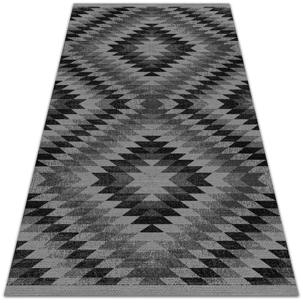 Teppich auf pvc Dunkler Parallelogramm