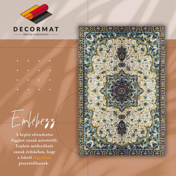 Teppich auf pvc Persische Ornamente