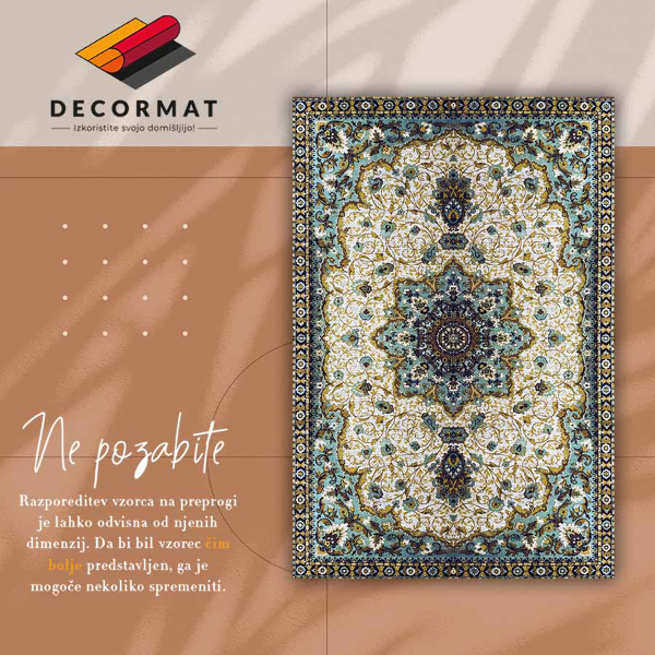 Teppich auf pvc Persische Ornamente