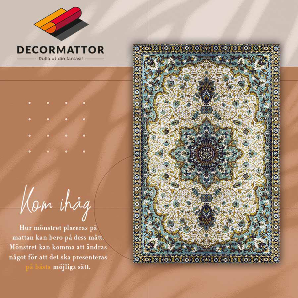 Teppich auf pvc Persische Ornamente