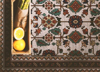 Teppich pvc Floristisches Mosaik