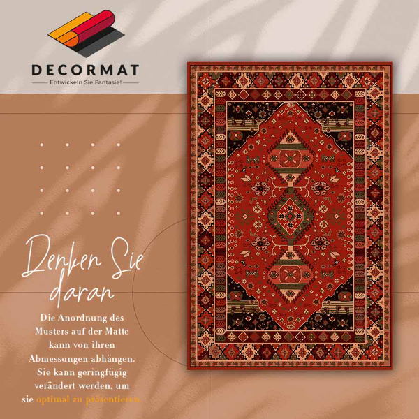 Vinyl teppich läufer Antiker Stil