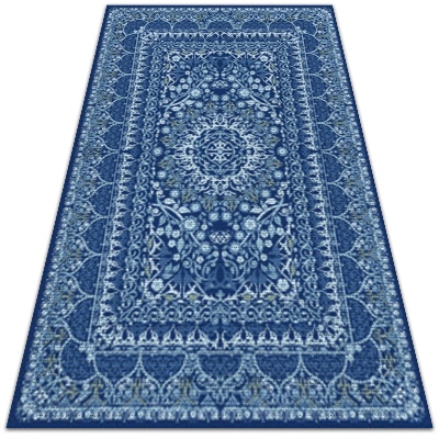 Teppich pvc Blauer alter Stil