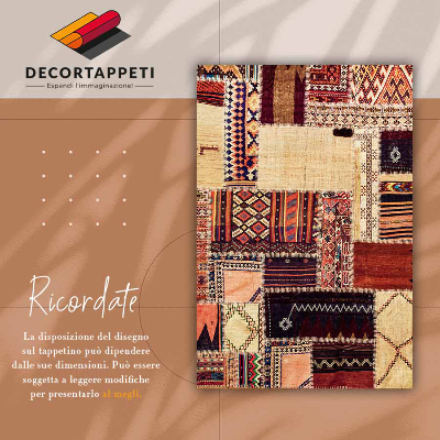 Pvc teppich Abstraktes Patchwork