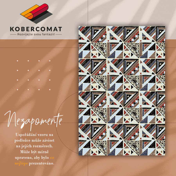Teppich pvc Geometrisches Mosaik