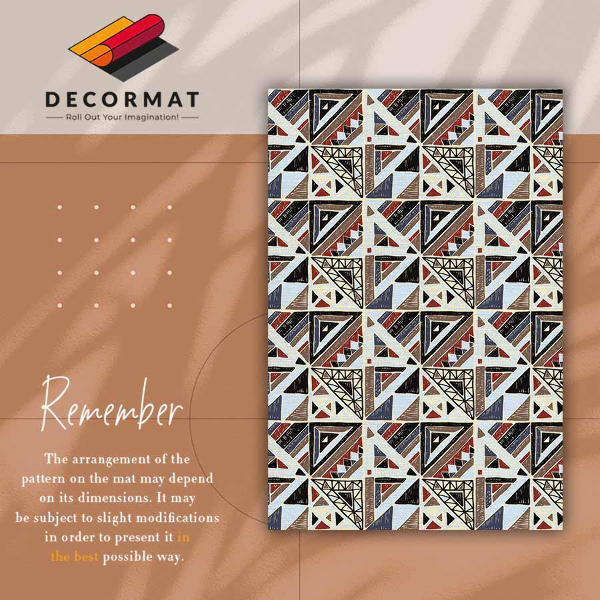 Teppich pvc Geometrisches Mosaik