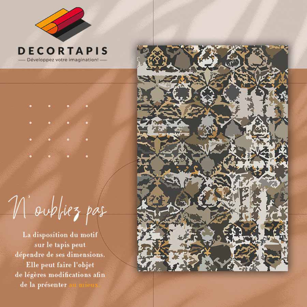 Pvc teppich Retro-Abstraktion