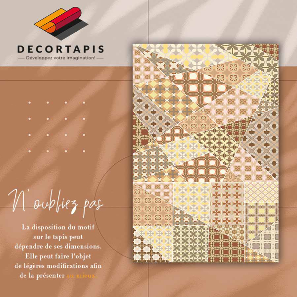 Vinyl teppich Antike Collage