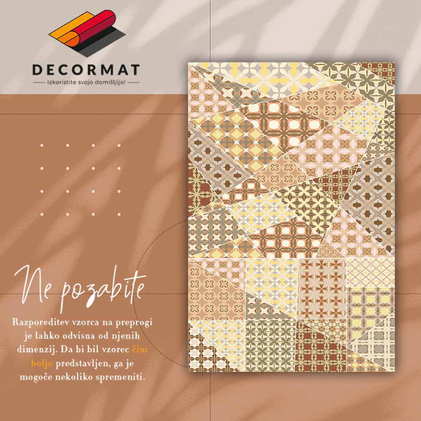 Vinyl teppich Antike Collage