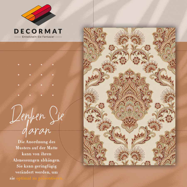 Vinyl teppich Paisley-Stil